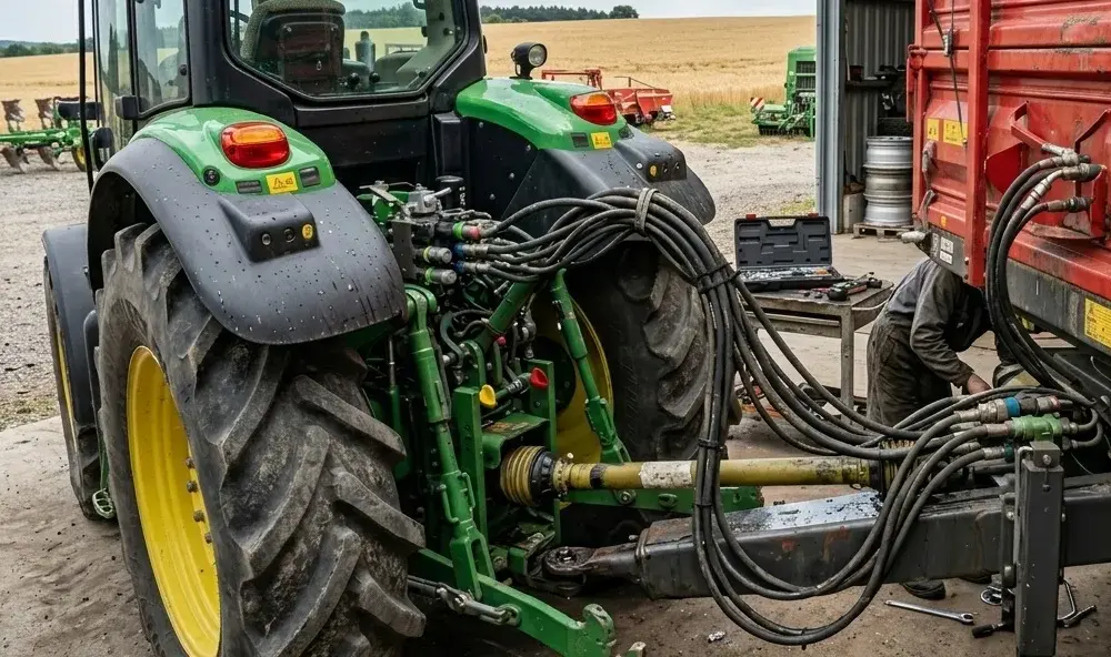 Pękające przewody hydrauliczne w ciągniku - przyczyny, diagnostyka i skuteczne rozwiązania z Zenox
