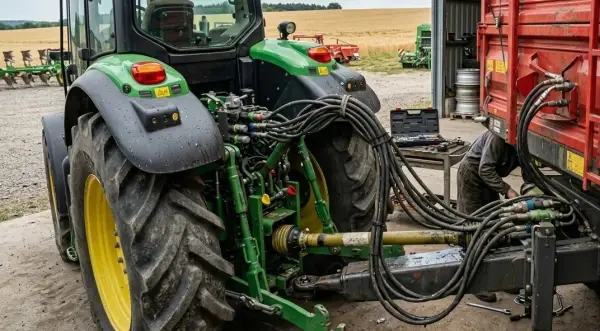 Pękające przewody hydrauliczne w ciągniku - przyczyny, diagnostyka i skuteczne rozwiązania z Zenox